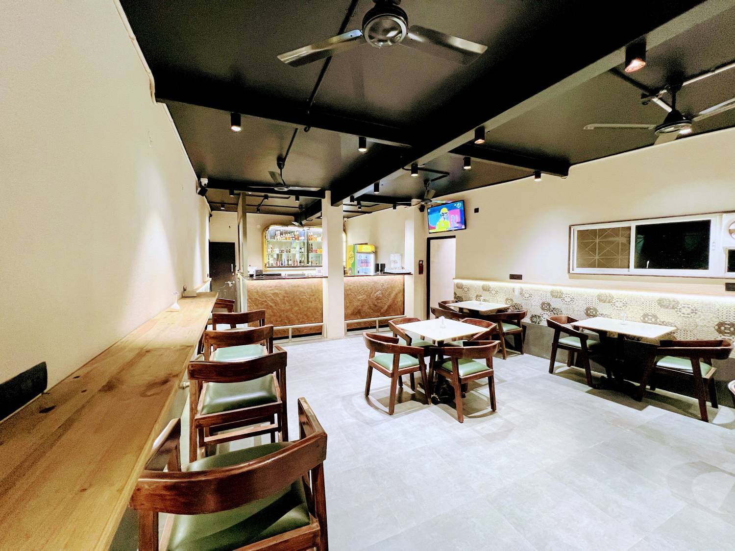 The Cork restaurant and bar interior